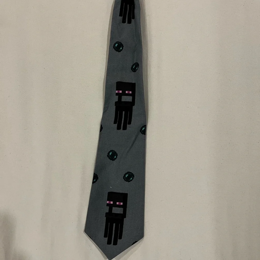 Minecraft Enderman Tie